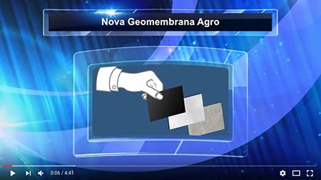 video sobre a Geomembrana Agro